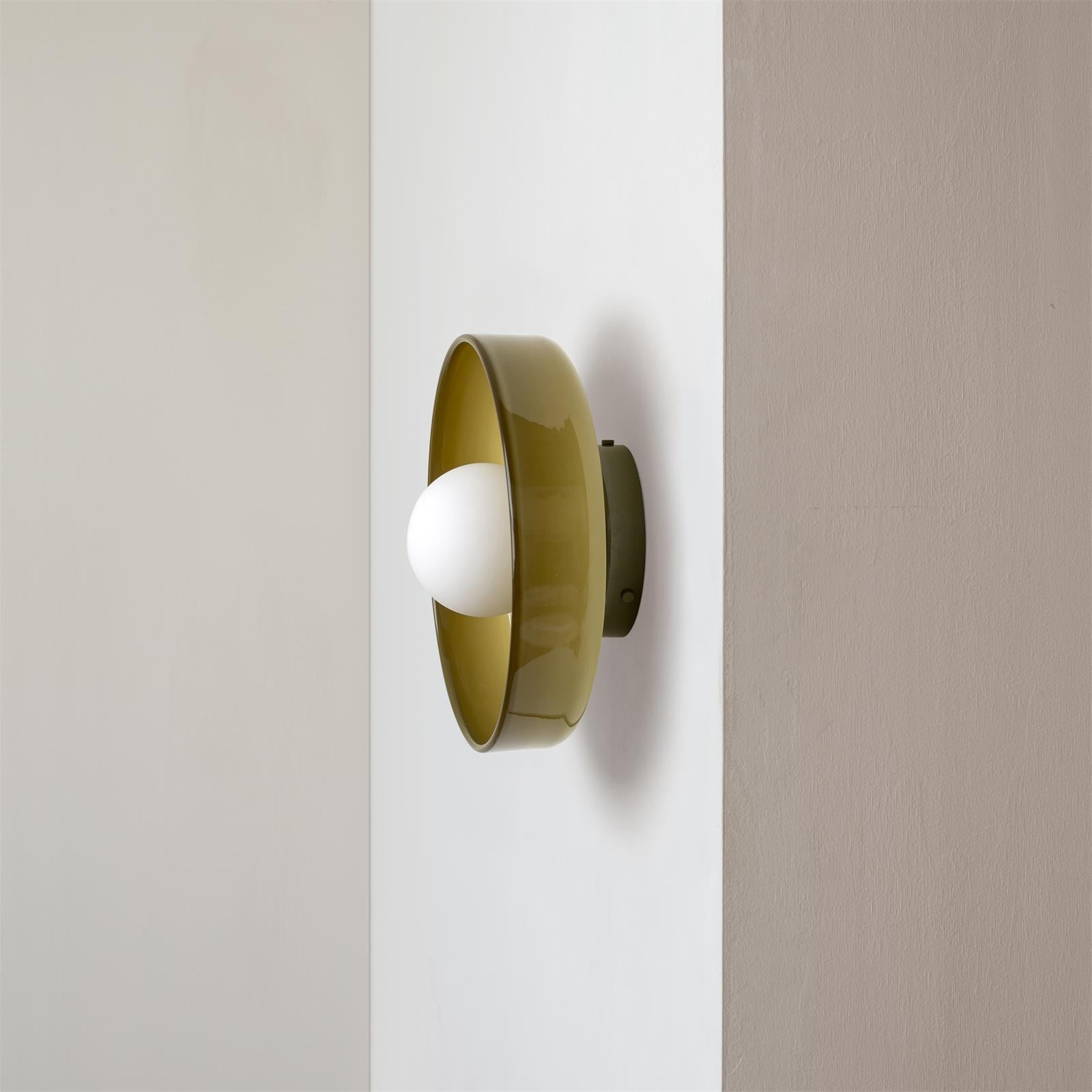 Modern Glass Round Glass Ceiling Light