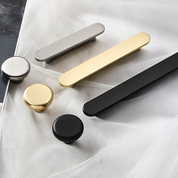 Modern Zinc Alloy Cabinet Crawer Pulls