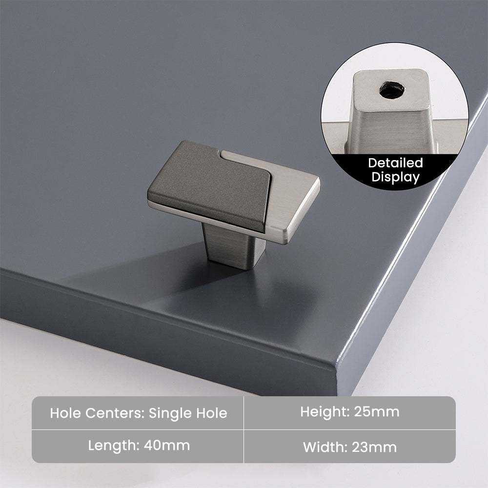 Modern Square Kitchen Bar Cabinet Pull Handles