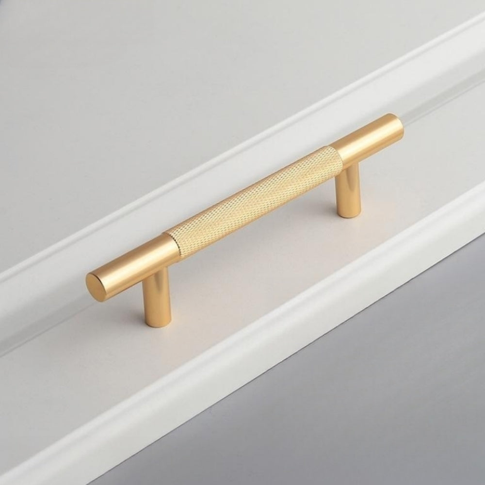 Aluminum Alloy Cabinet Doors Knurled Handles