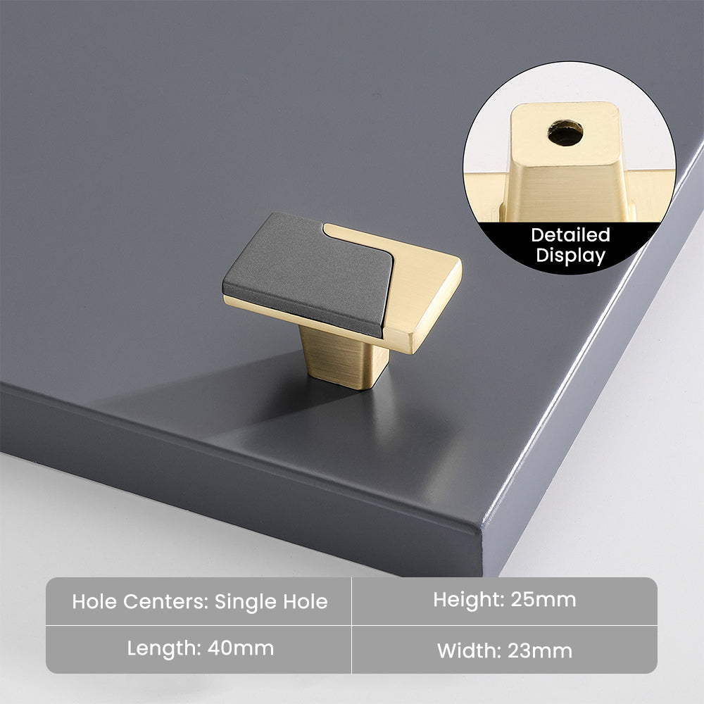 Modern Square Kitchen Bar Cabinet Pull Handles