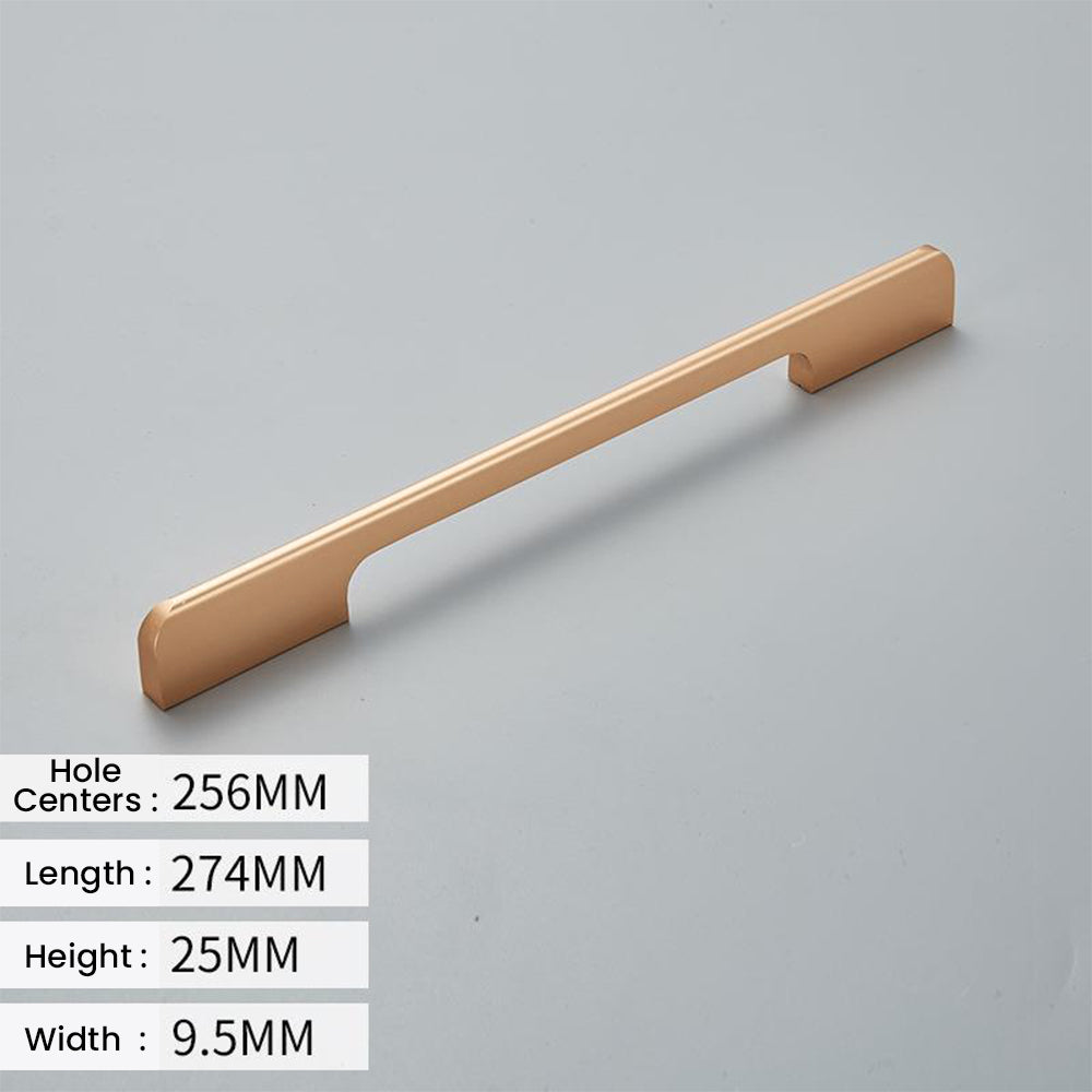 Solid Long Cabinet Bar Handles