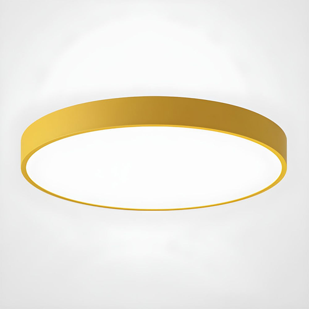 Simple Round Flush Mount LED Ceiling Lights