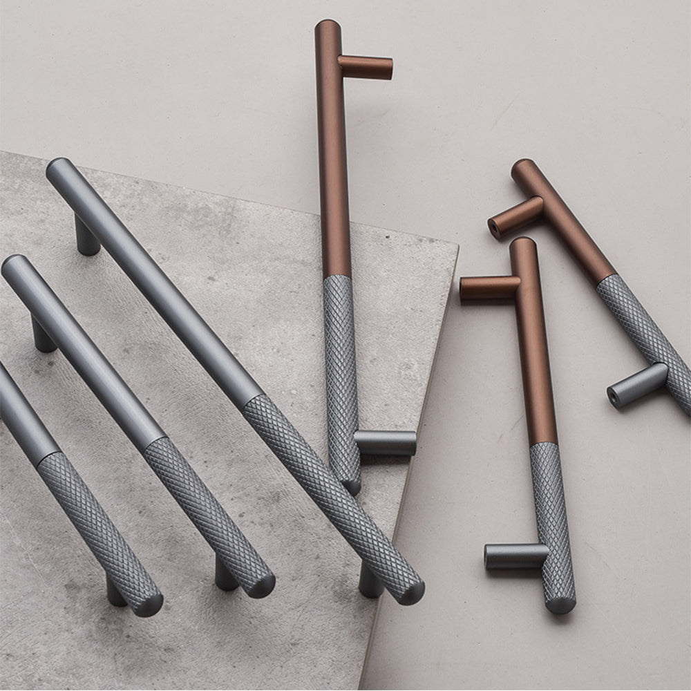 Two Tone Solid Cabinet Handles