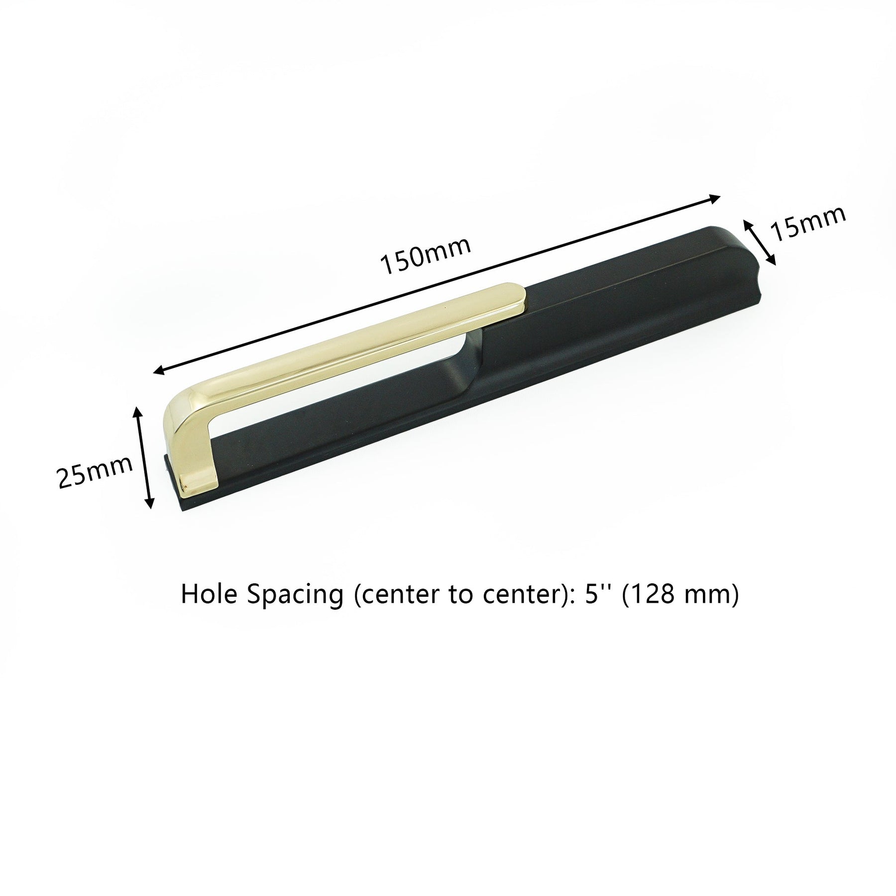 Gold&Black Hollow Wardrobe Cabinet Handles
