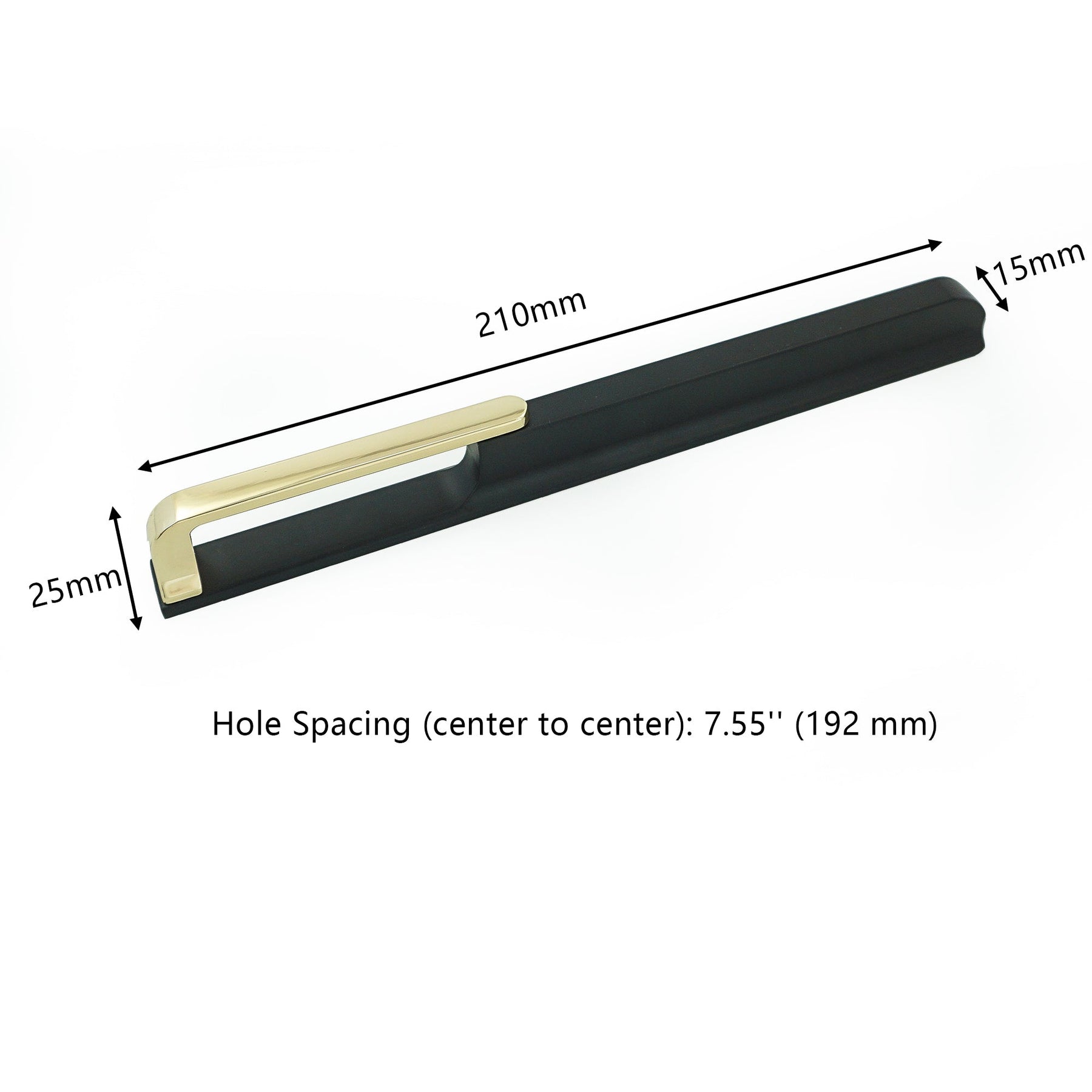 Gold&Black Hollow Wardrobe Cabinet Handles