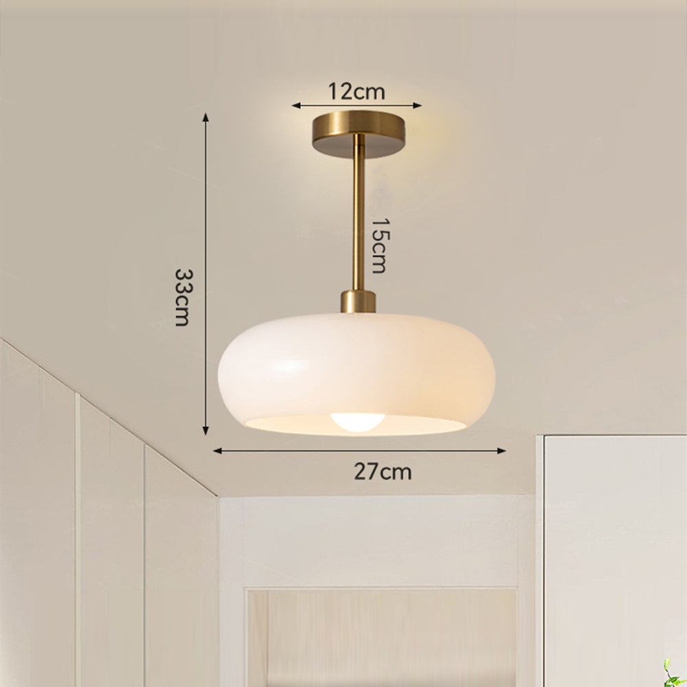 Vintage Gold Glass Pendant Ceiling Lights