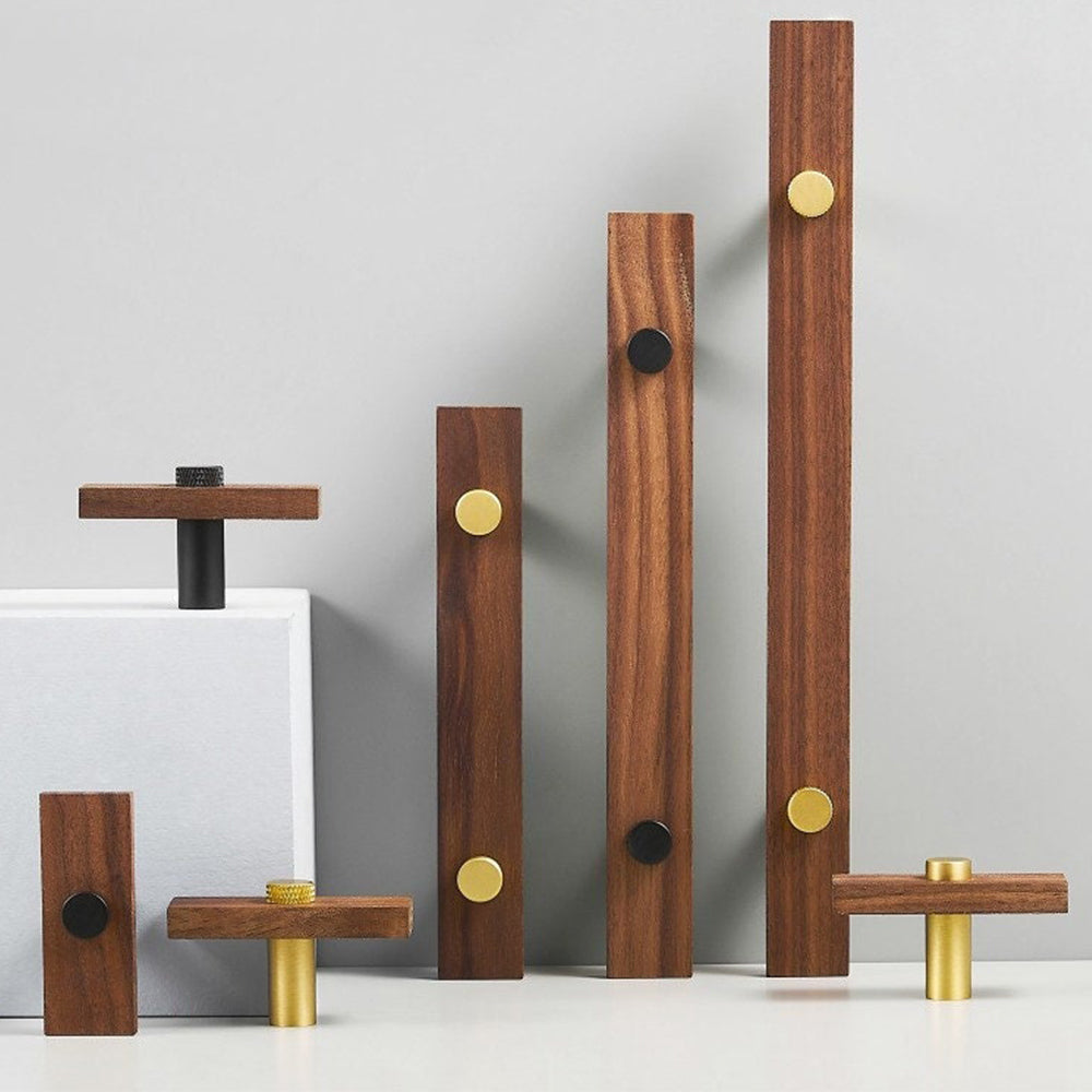 Goldenwarm Handles Wood Dresser Pull for Kitchen