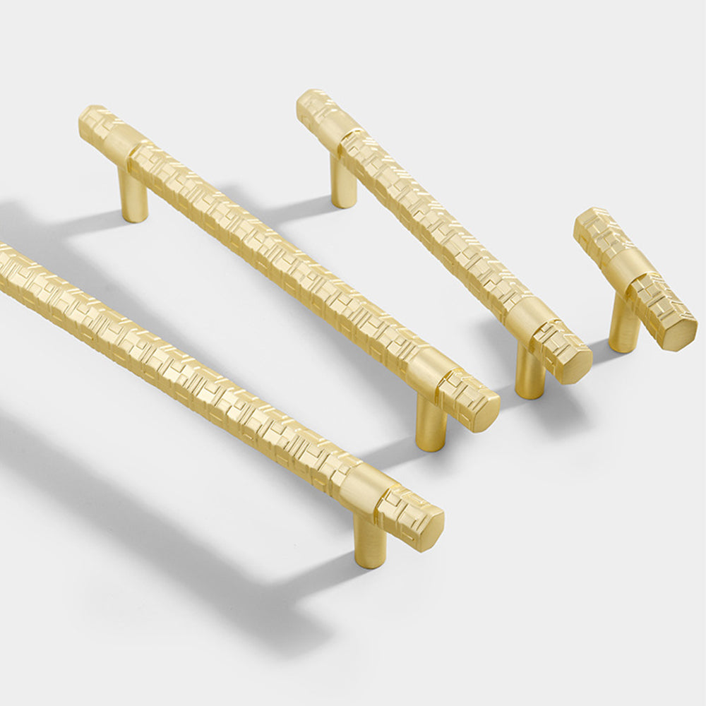 Creative Solid T Bar Zinc Alloy Cabinet Drawer Handles