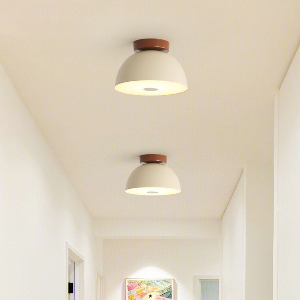Simple Iron Aisle Ceiling Lamp