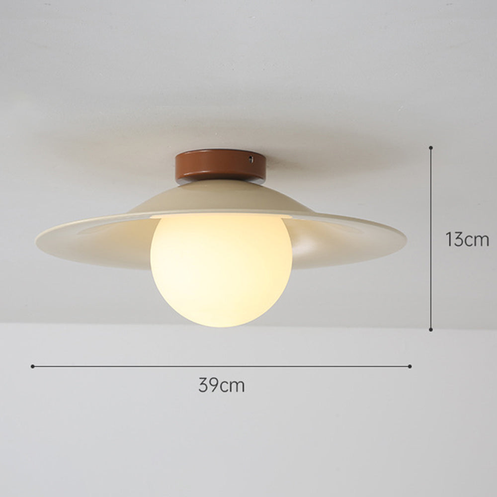 Simple Iron Aisle Ceiling Lamp