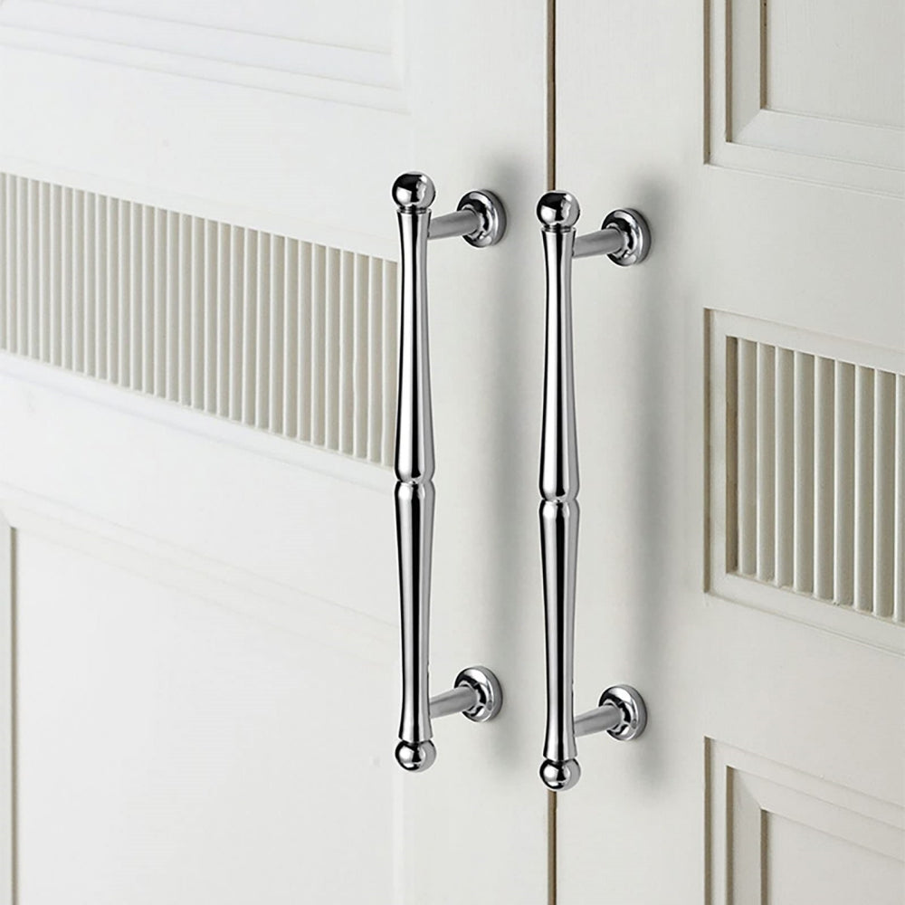Bright Chrome Brass Drawer Handles