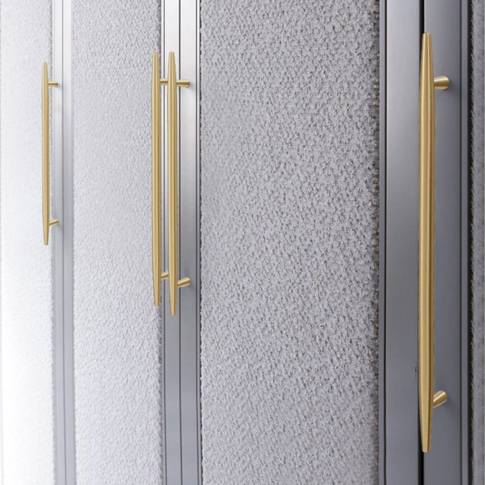 Modern Solid Brass Kitchen Cabinet Handles