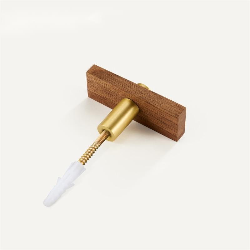 Black Walnut Square Cabinet Bar Handles