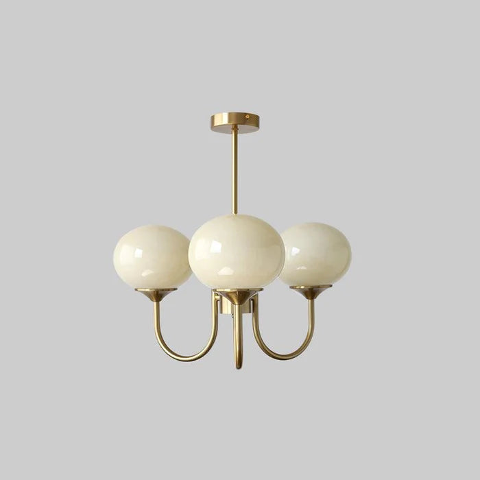 Marshmallow Glass Warm Bubble Chandelier