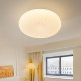Cream White Water Ripple Ceiling Lamp