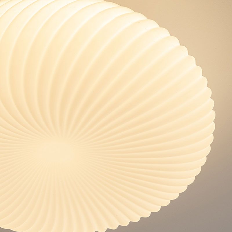 Cream White Water Ripple Ceiling Lamp