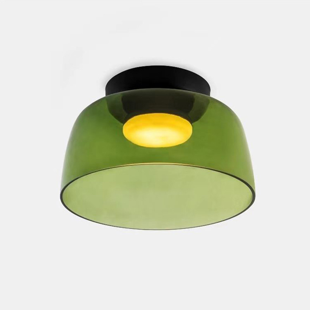 Medieval Simple Multi-Layer Glass Ceiling Light