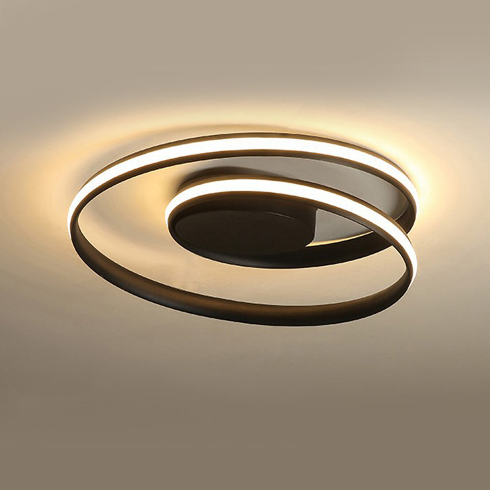 Nordic Round Iron Living Room Ceiling Lamp