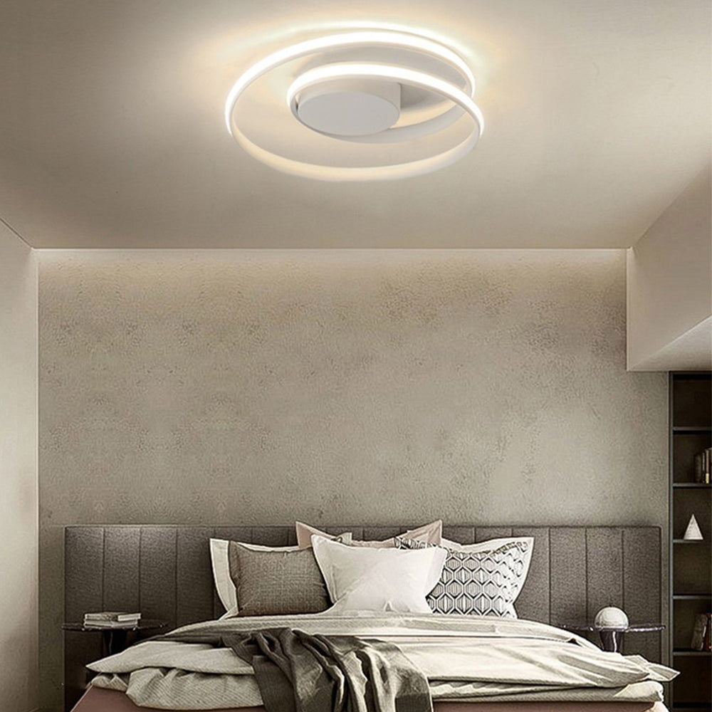 Nordic Round Iron Living Room Ceiling Lamp