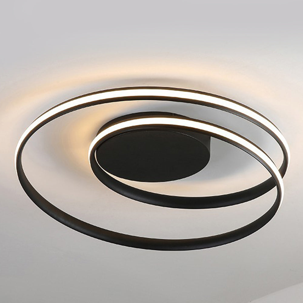 Nordic Round Iron Living Room Ceiling Lamp
