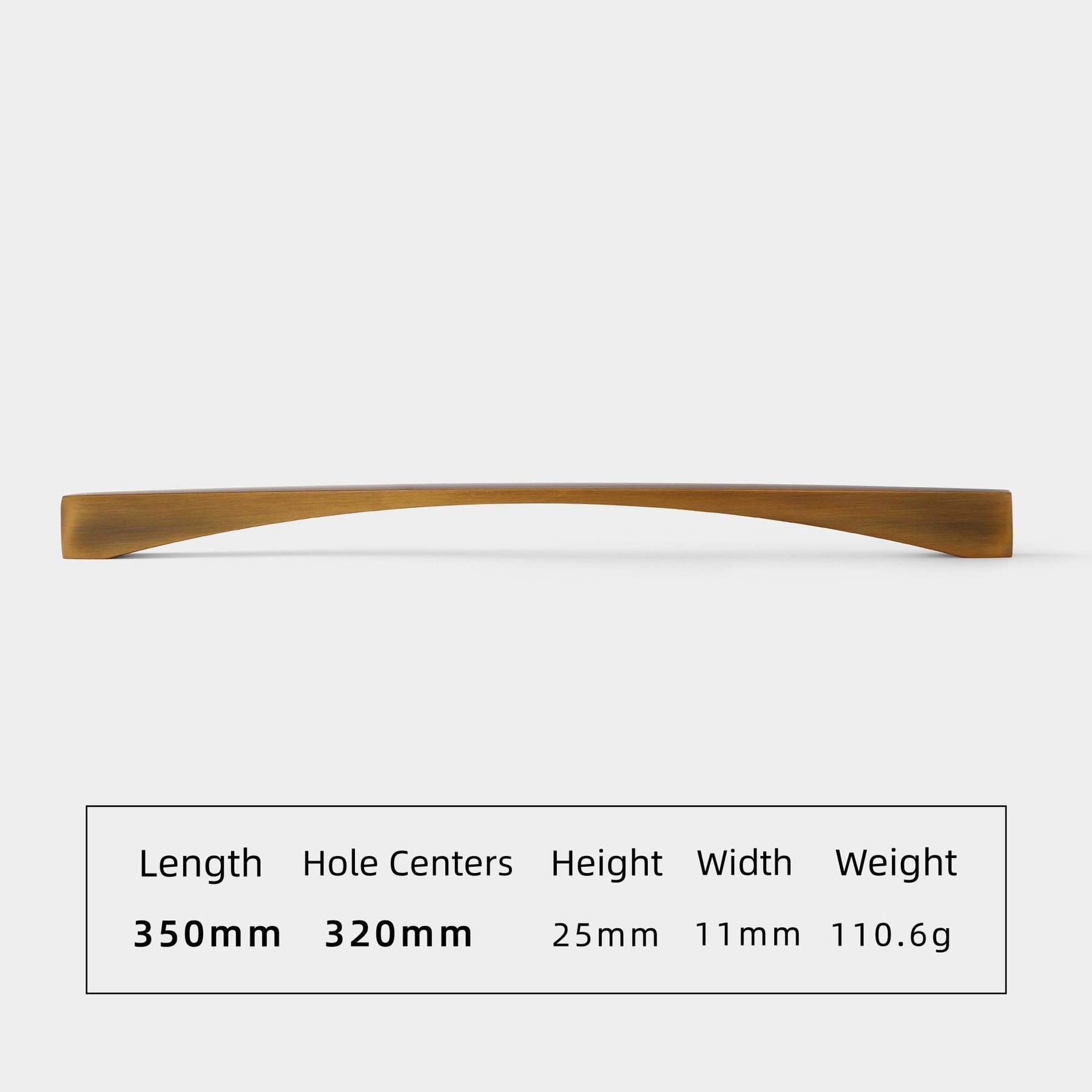 Aluminum Alloy Arch Drawer Pulls