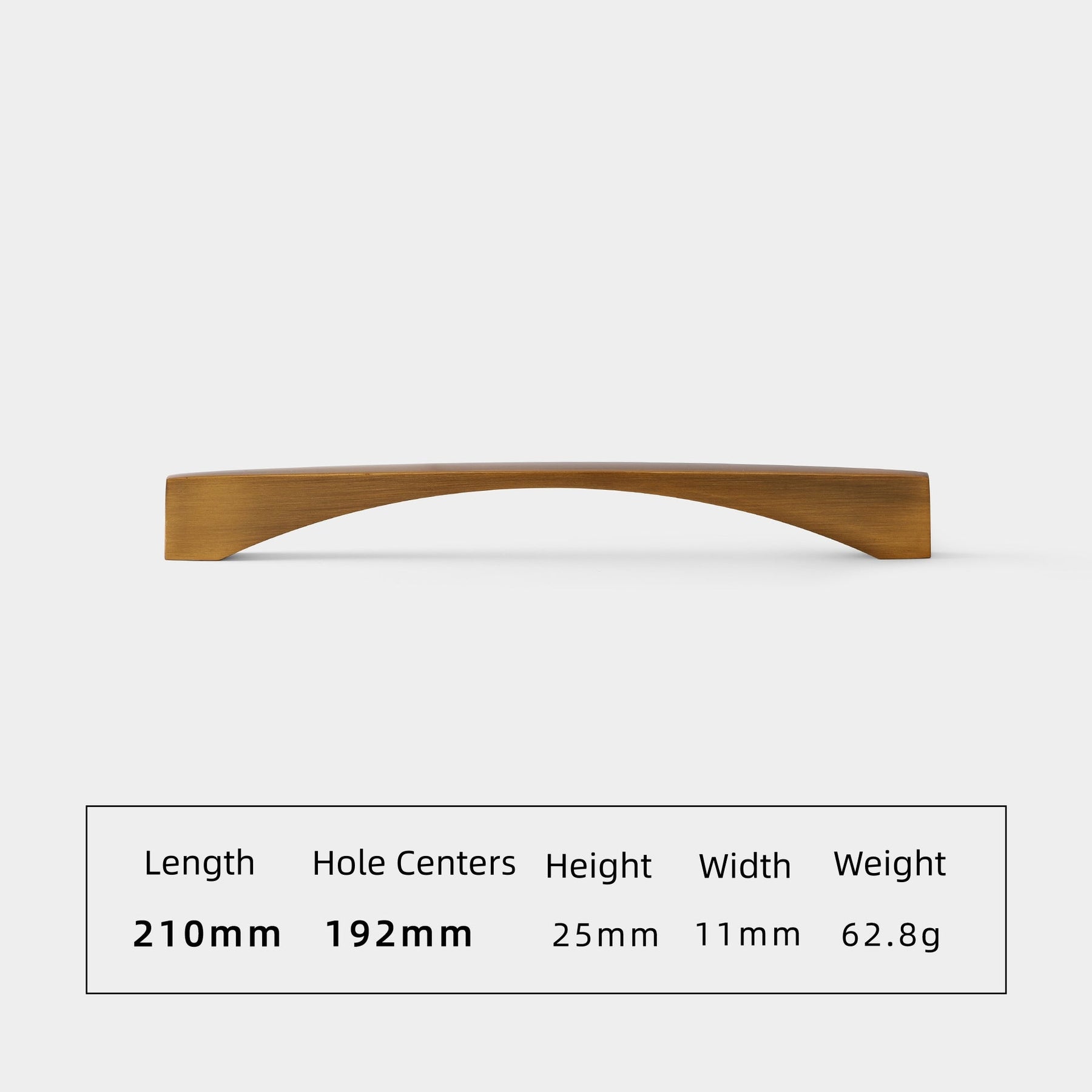 Aluminum Alloy Arch Drawer Pulls