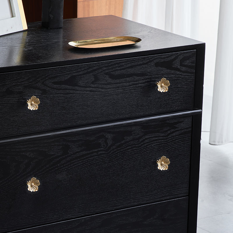 Gold Brass Sakura Cabinet Knobs