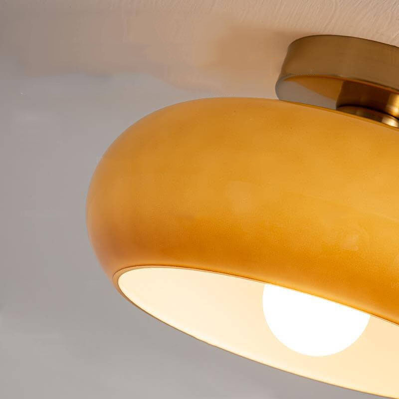 Vintage Gold Glass Pendant Ceiling Lights