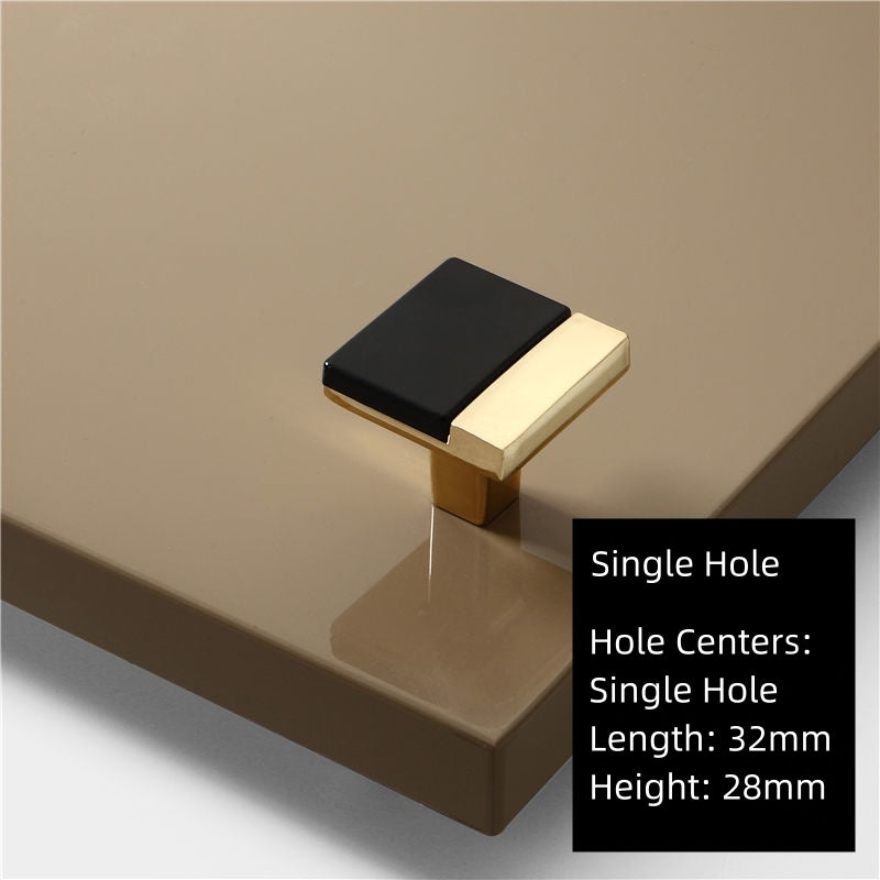 Zinc Alloy Square Bar Pull Handles