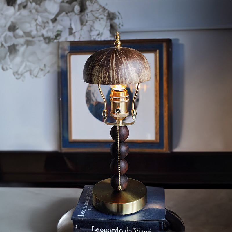 Vintage Wood Table Lamps