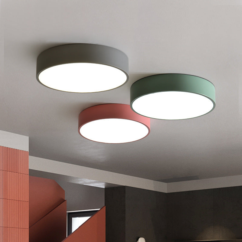 Simple Round Flush Mount LED Ceiling Lights