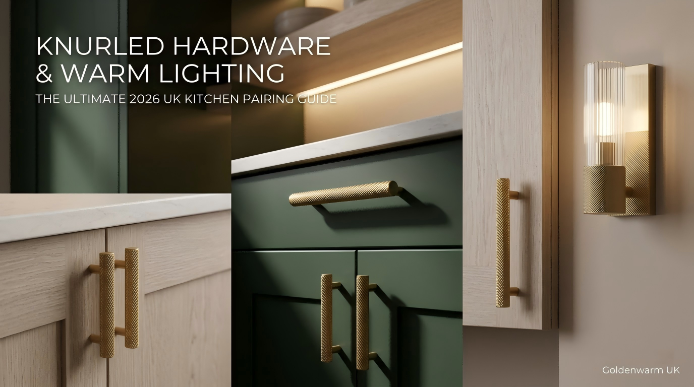 How to Pair Knurled Brass Handles & Warm Lighting for the Ultimate 2026 UK Kitchen Micro-Renovation