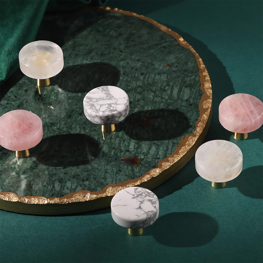 Luxury Brass Crystal Cabinet Knob