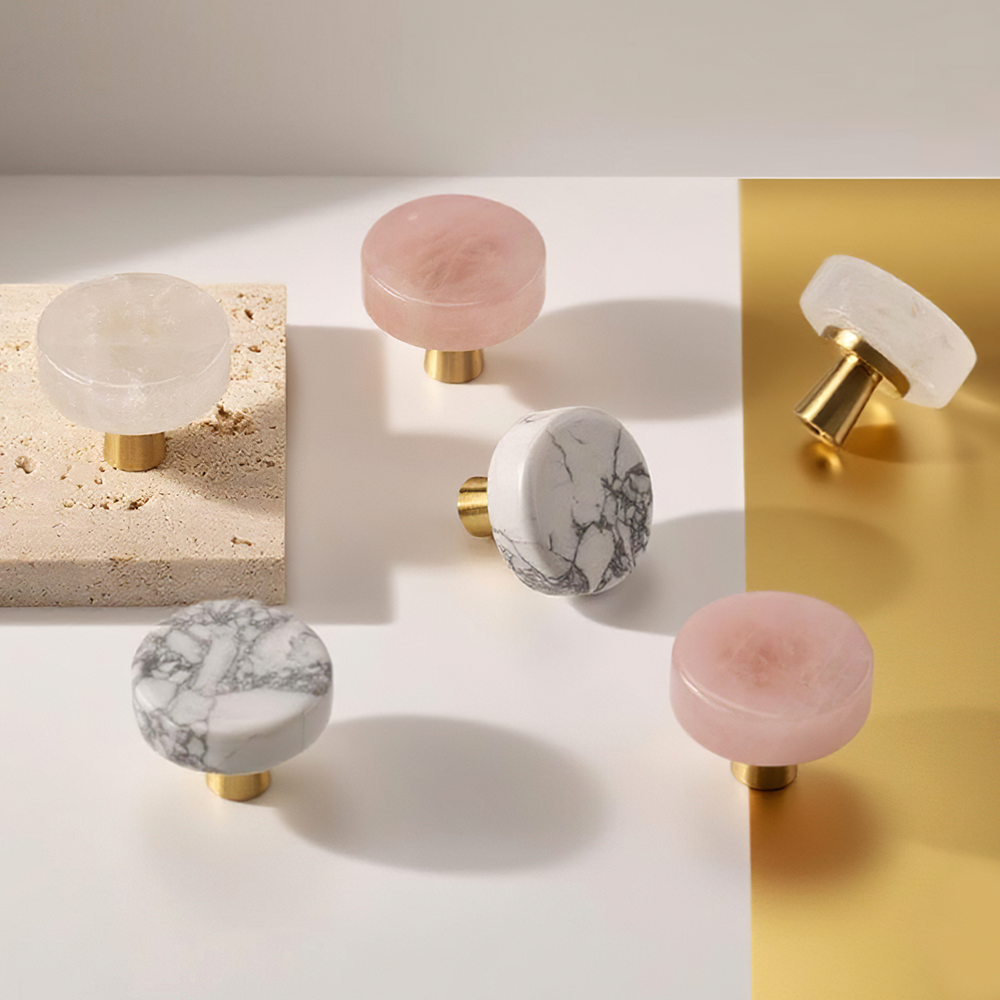 Luxury Brass Crystal Cabinet Knob
