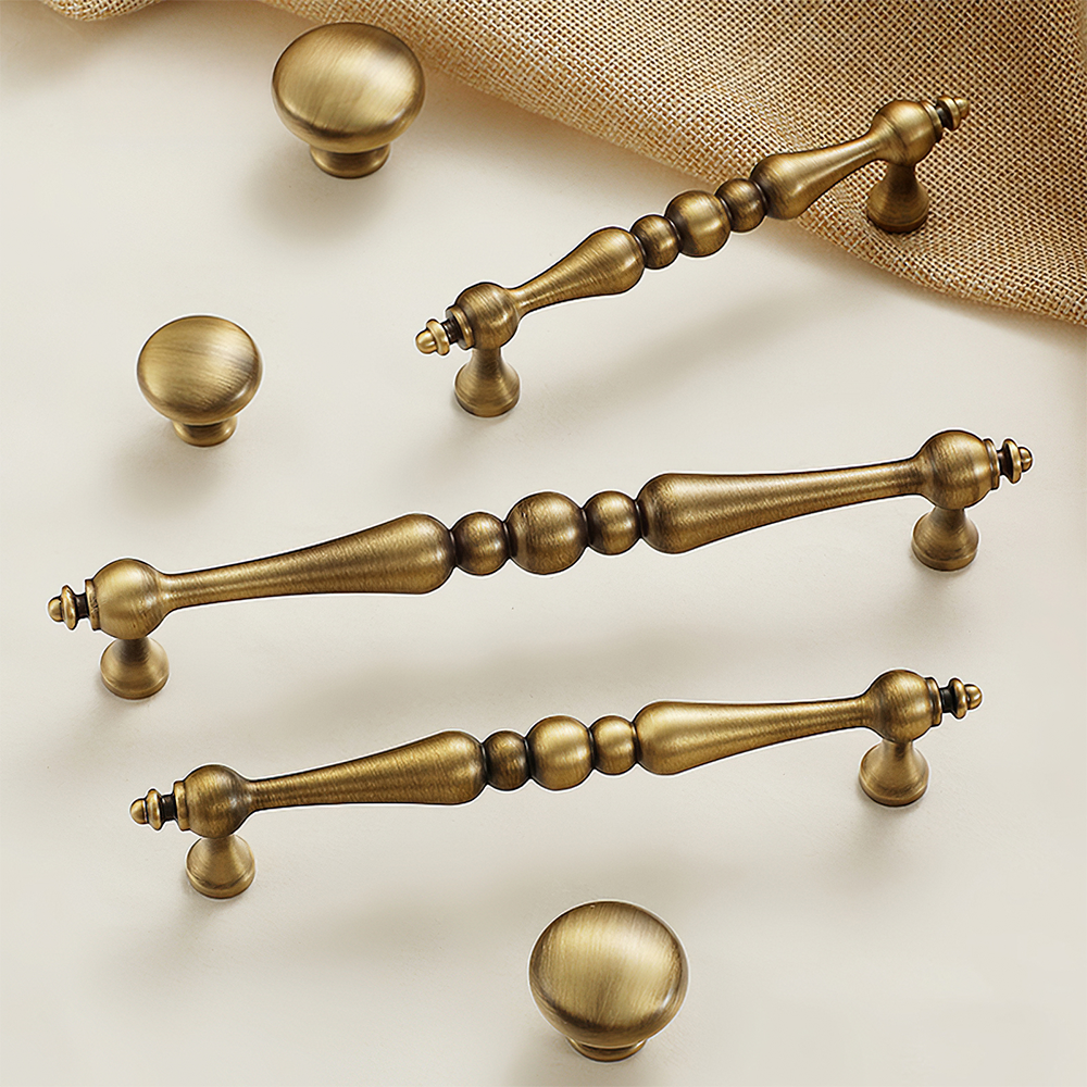 Bronze Vintage Brass Wardrobe Handles