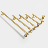 Fashionable Textured Zinc Alloy Cabinet Handles
