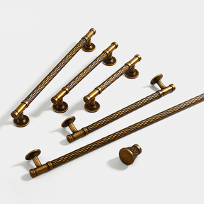 Fashionable Textured Zinc Alloy Cabinet Handles