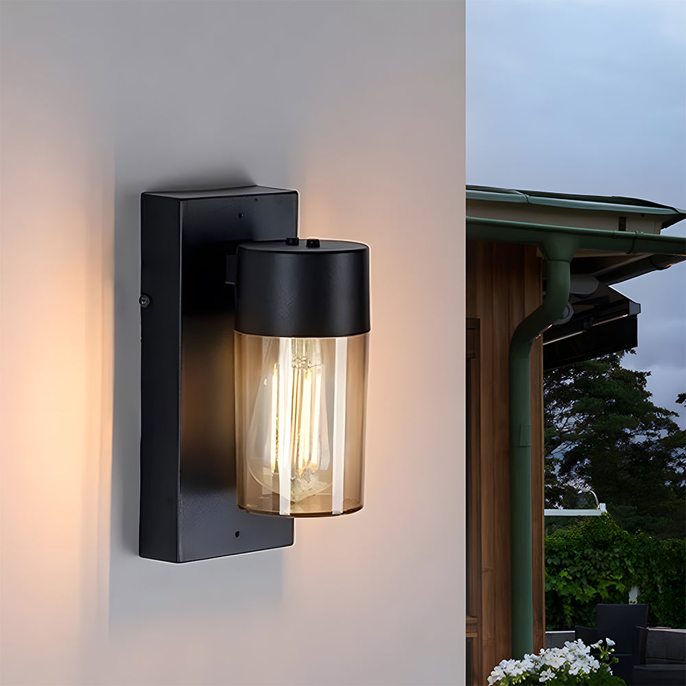 Modern Black Waterproof Outdoor E27, Wall Light