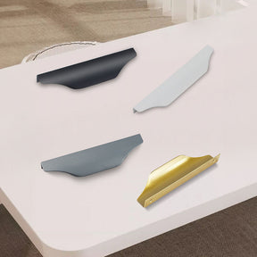 Rounded Aluminum Alloy Invisible Edge Cabinet Handle