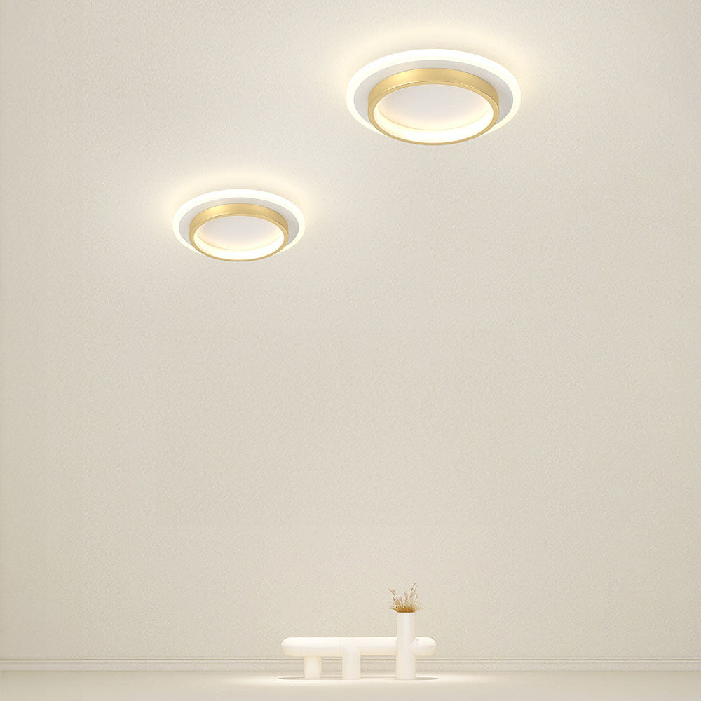 Round Metal Acrylic LED Hallway Ceiling Lights