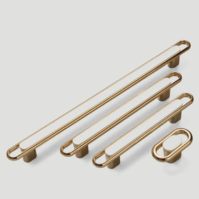 Gold Modern Simple Cabinet Door Handles