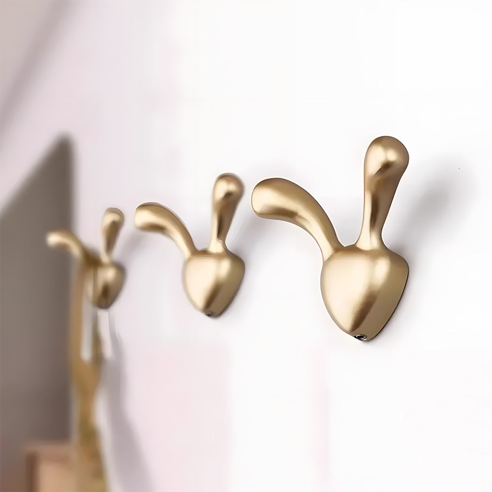 Unique Heart & Rabbit Ear Shaped Coat & Towel Hooks