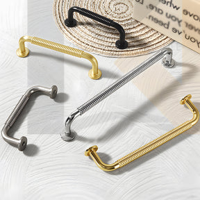 Modern Threaded Wardrobe Kitchen Cabinet Handles