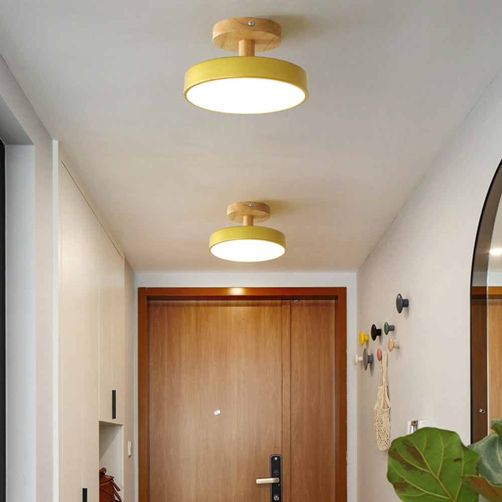 Modern Iron Round Hallway LED Ceiling Lights