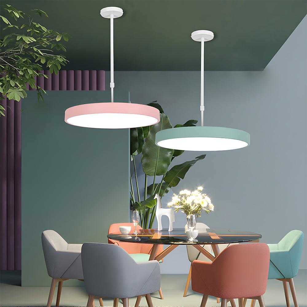 Modern Disc Kitchen Island Pendant Light