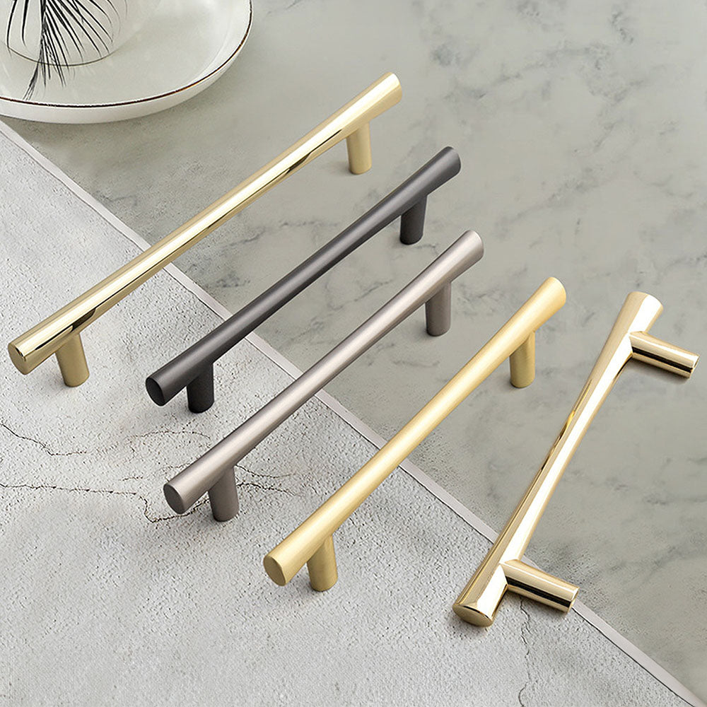 Contemporary Minimalist Zinc Alloy Cabinet Handles For Kitchen