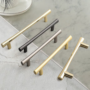 Contemporary Minimalist Zinc Alloy Cabinet Handles For Kitchen