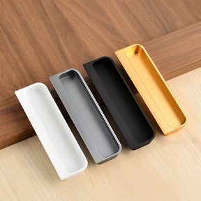 Simple Sliding Door Handles Flush Finger Pulls