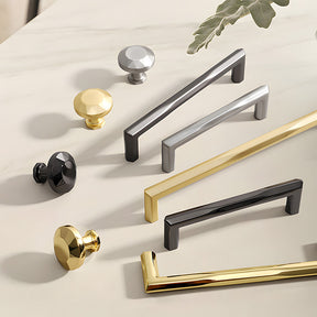 Retro Elegant Zinc Alloy Wardrobe Cabinet Drawer Pulls